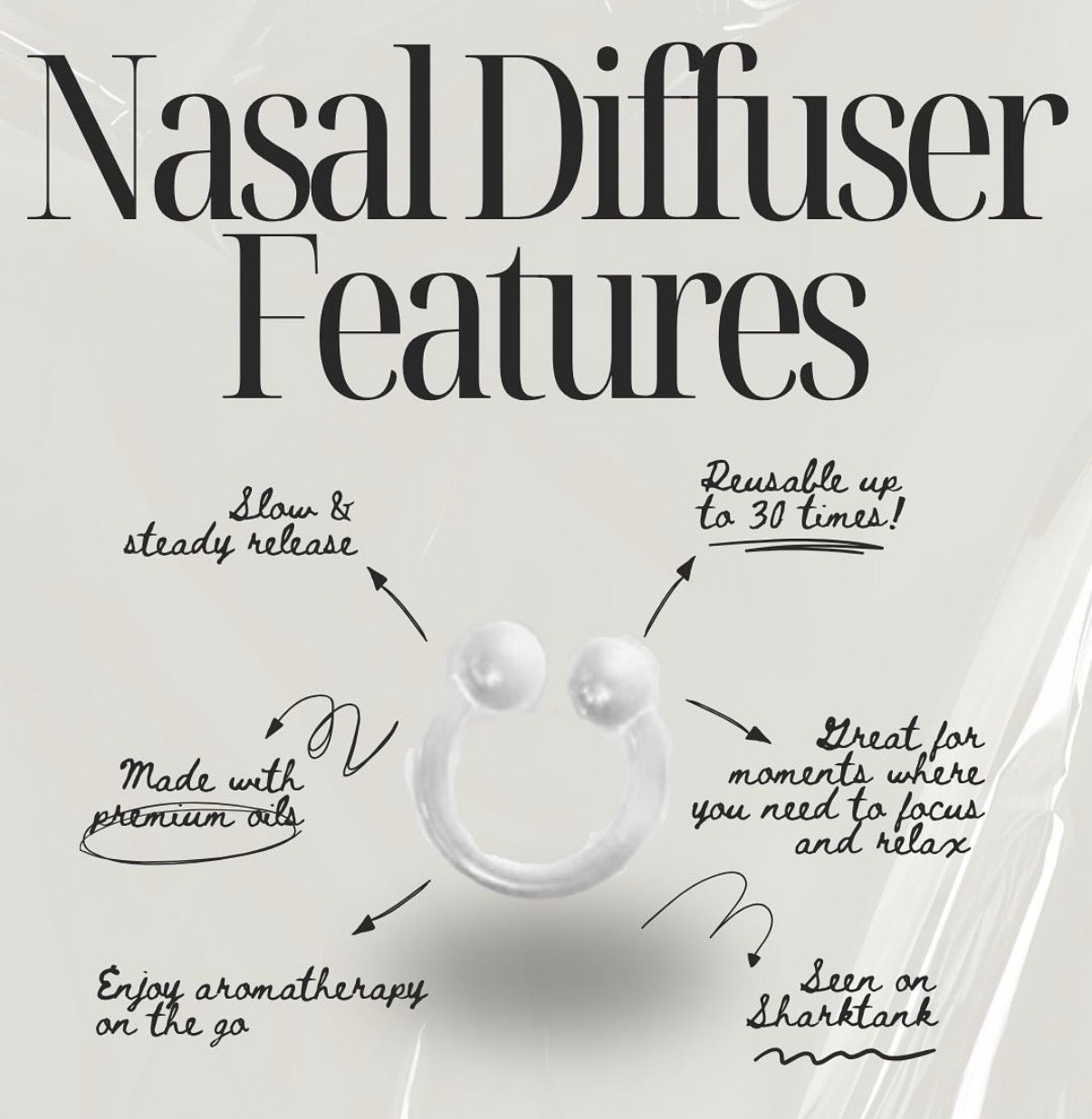 Aromatherapy Nasal Diffusers