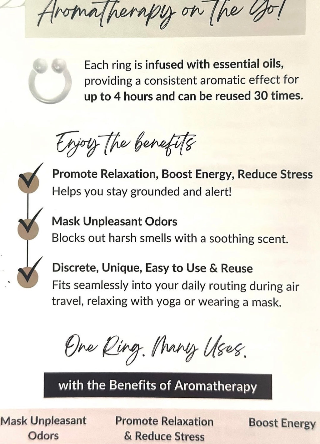 Aromatherapy Nasal Diffusers